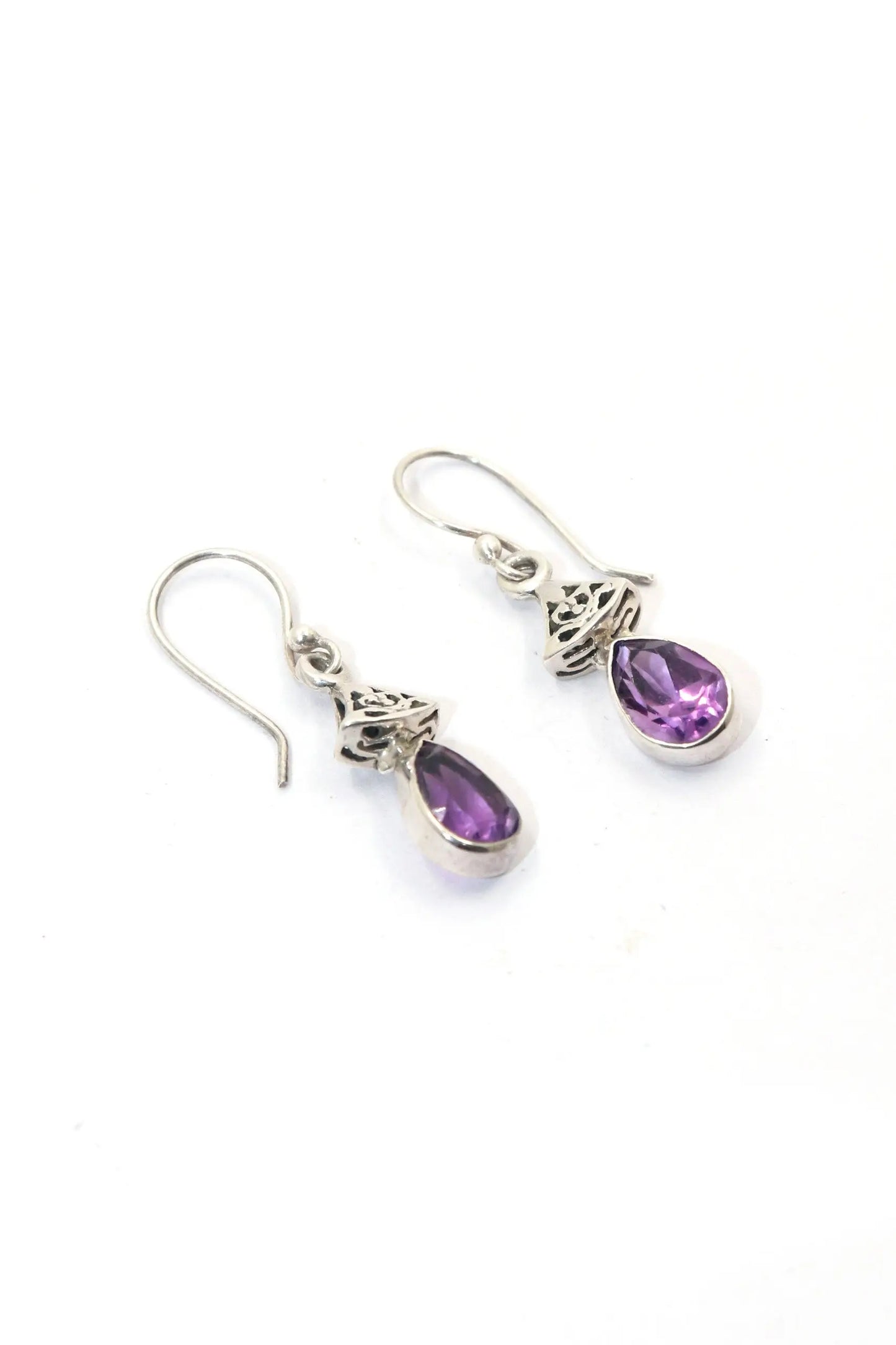 Amethyst Gemstone Earrings Exclusive Designs Jewelry