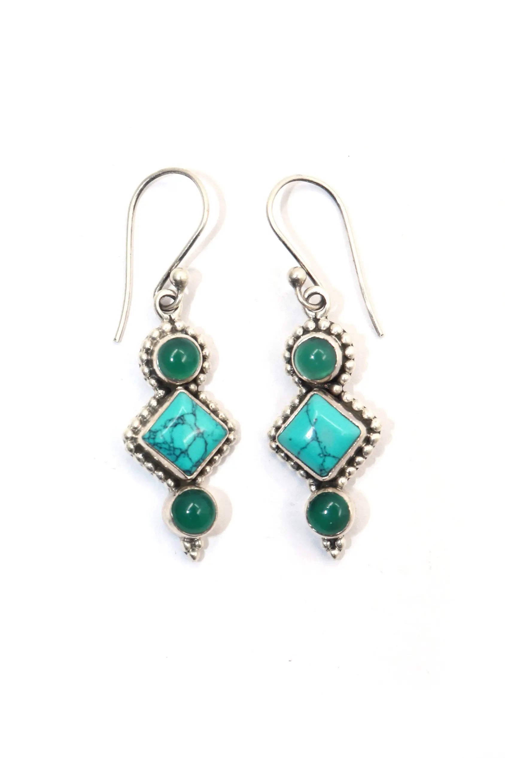 Elegant Multi Gemstone Earrings Perfect Gifts for Special Moments