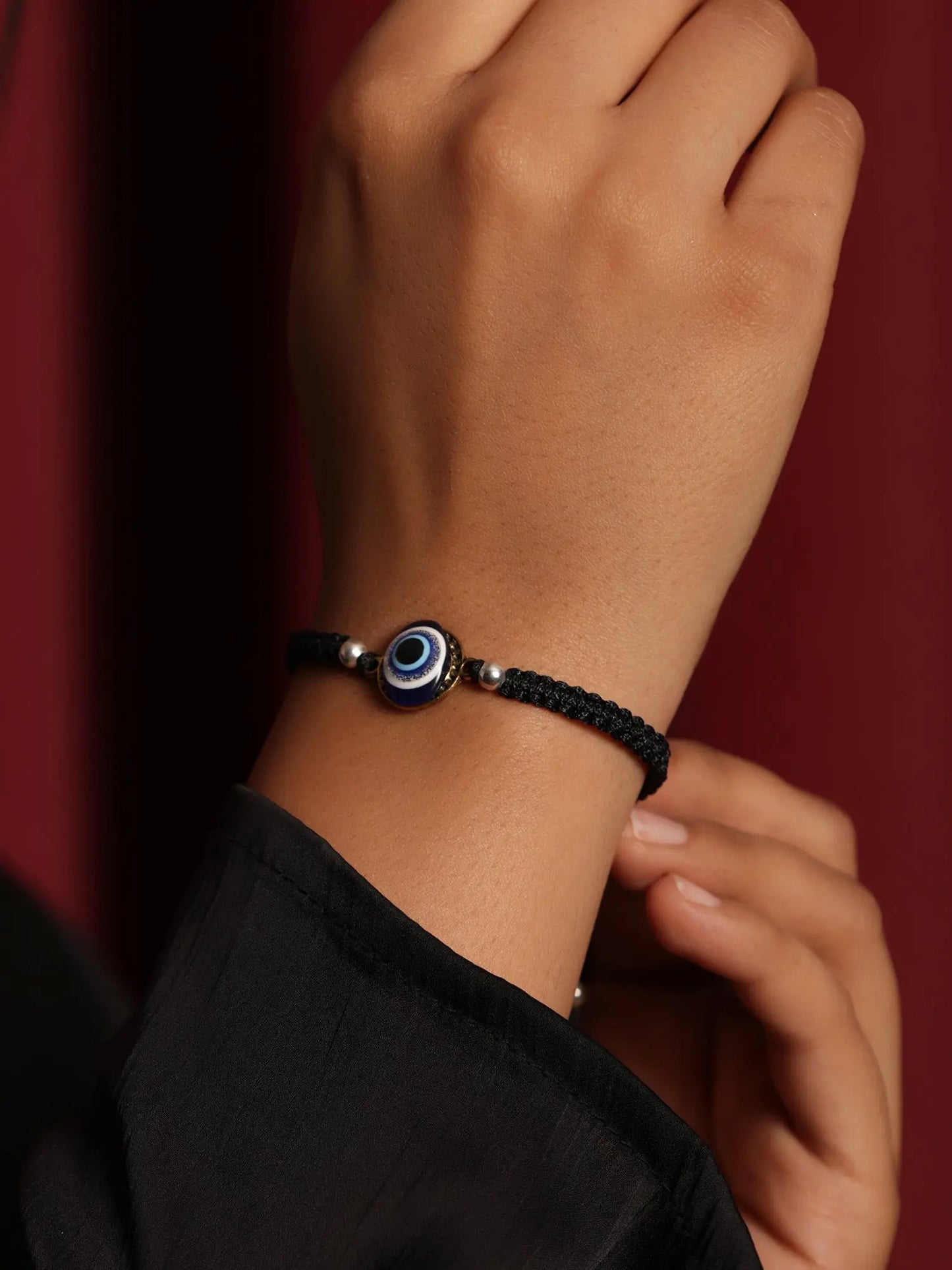 Ward Off Negativity in Style With Evil Eye Gold Plated Bracelet